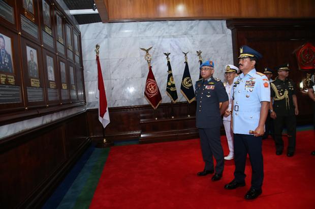 Panglima TNI Terima Kunjungan Kehormatan Panglima ATM