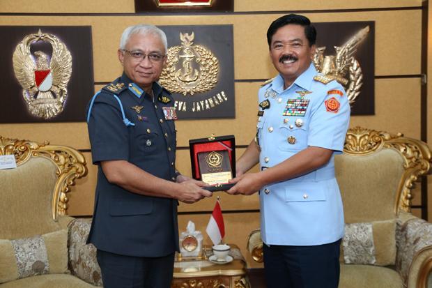 Panglima TNI Terima Kunjungan Kehormatan Panglima ATM