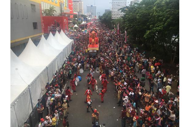 Pemprov DKI Gelar Puncak Perayaan Cap Go Meh di CFD Thamrin