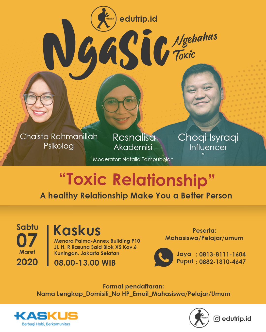 Talk Show Toxic Relationship