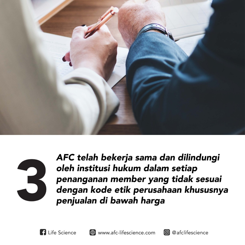 MARKETING PLAN AFC LIFE SCIENCE NETWORK - AFC WINNING TEAM 🇯🇵🇮🇩 +62852.7755.3117