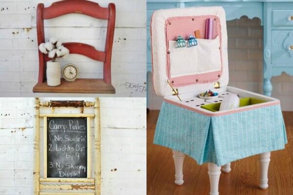 Patut Dicoba! 10 Ide Kreatif Mengubah Kursi Tua jadi Furniture Keren