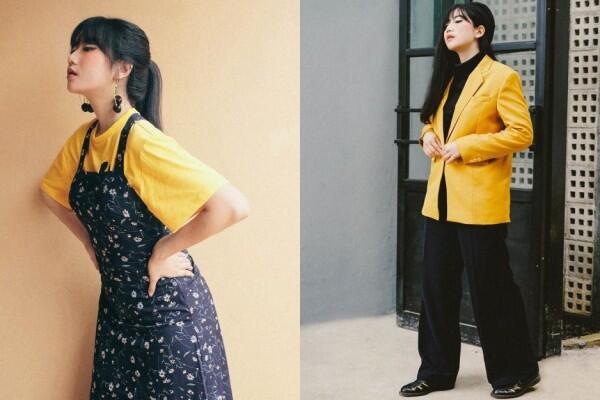 Bingung Padu Padan Outfit Kuning Hitam? Intip 9 Gaya Kece Yumna Kemal