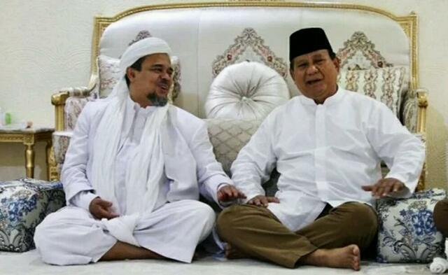 Putus Hubungan dengan Prabowo, FPI:Pemulangan Habib Rizieq,Berharap Pertolongan Allah