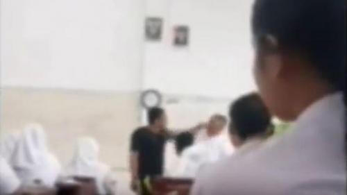 Video Adu Jotos Guru SMAN 8 Medan Beredar Luas! Begini Ceritanya