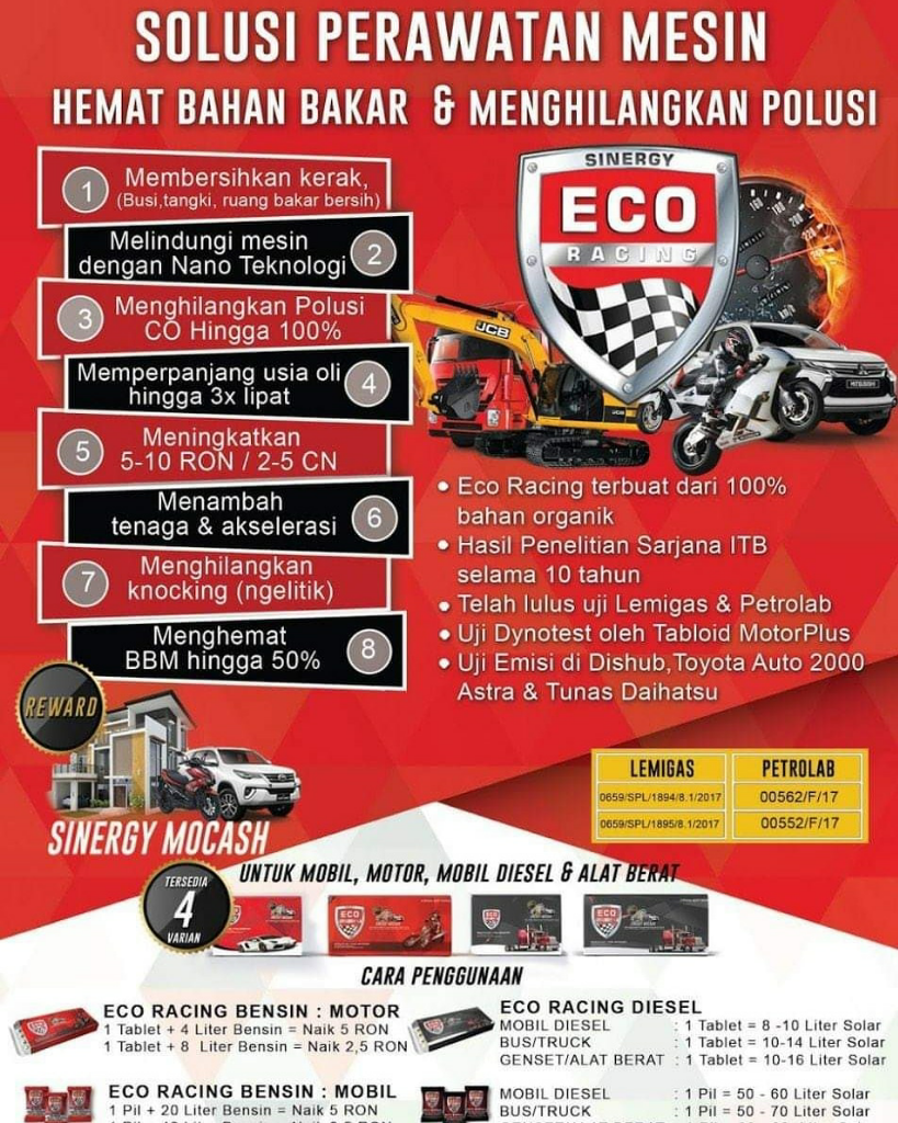 #ecoracing#penghematbbm#bebaspolusi