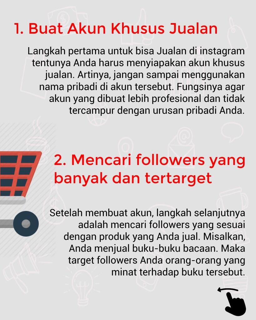 10 Tips Jitu Laris Jualan di Instagram Bagi Pemula &#91;InfoGraphic&#93;