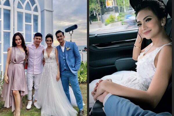 10 Momen Resepsi Pernikahan Vanessa Angel dan Bibi Ardiansyah di Bali
