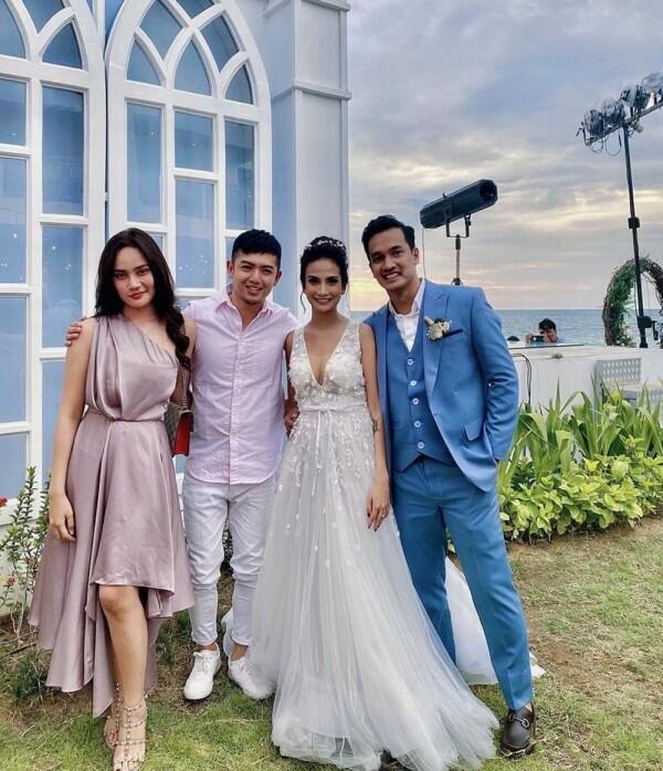 10 Momen Resepsi Pernikahan Vanessa Angel dan Bibi Ardiansyah di Bali