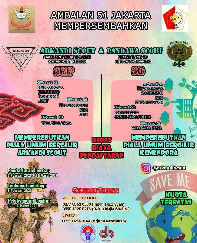 Info Lomba Pramuka Se-Jabodetabek