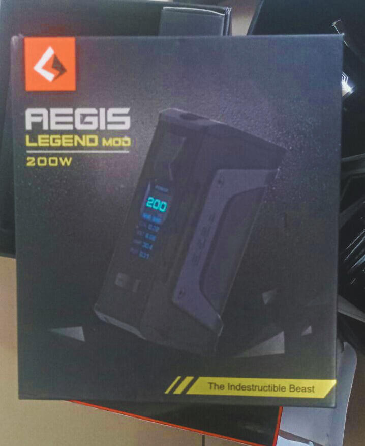 SECOND LIKE NEW. PAKET SIAP PAKAI AEGIS LEGEND 200W AUTHENTIC KIT RDA ARTHA V2 DLL