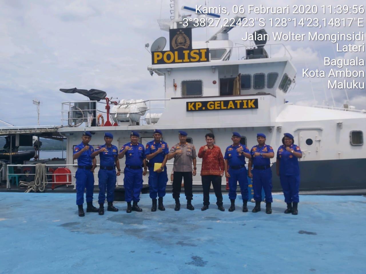 Kompolnas Tinjau Kesiapan Kapal Polair Dalam Pengamanan Pilkada Serentak Tahun 2020