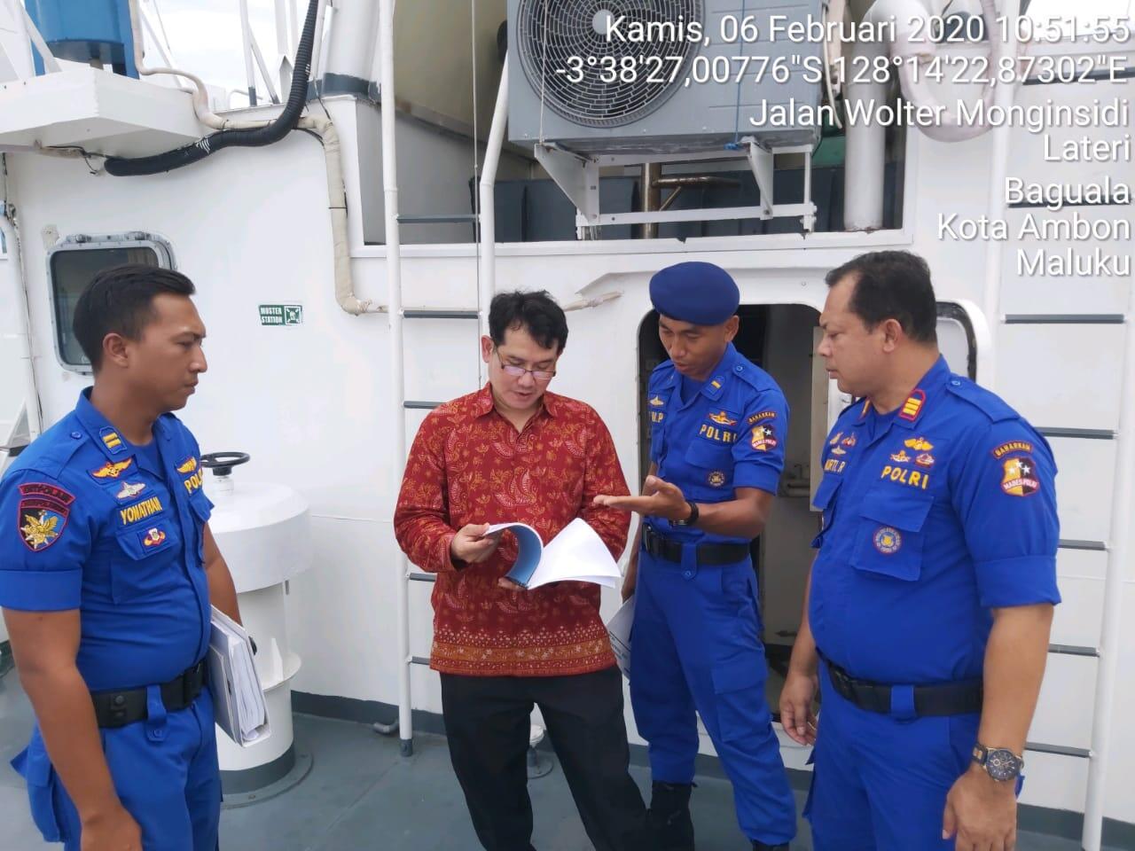 Kompolnas Tinjau Kesiapan Kapal Polair Dalam Pengamanan Pilkada Serentak Tahun 2020