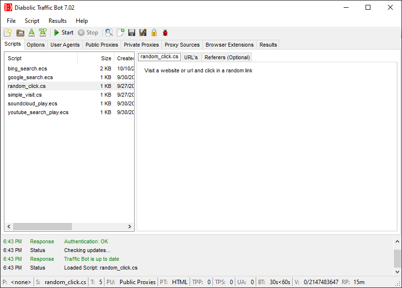 Diabolic Traffic Bot 7.10 Crack Nulled 2020