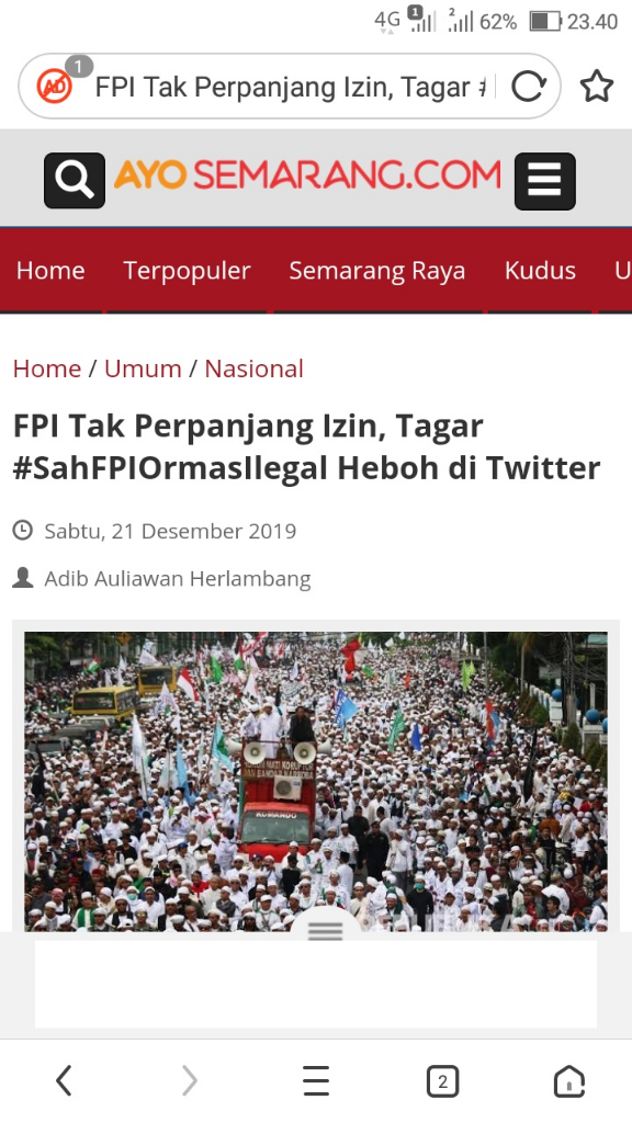 Merasa Dihina di Youtube, FPI Akan Laporkan Ade Armando ke Bareskrim Polri