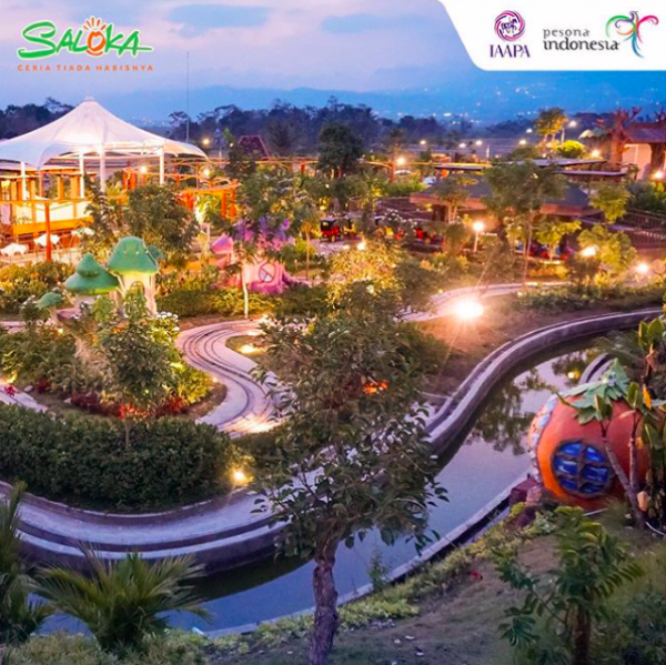 10 Potret Saloka Theme Park, Taman Bermain Terbesar di Jawa Tengah!