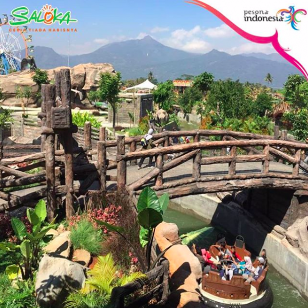 10 Potret Saloka Theme Park, Taman Bermain Terbesar di Jawa Tengah!
