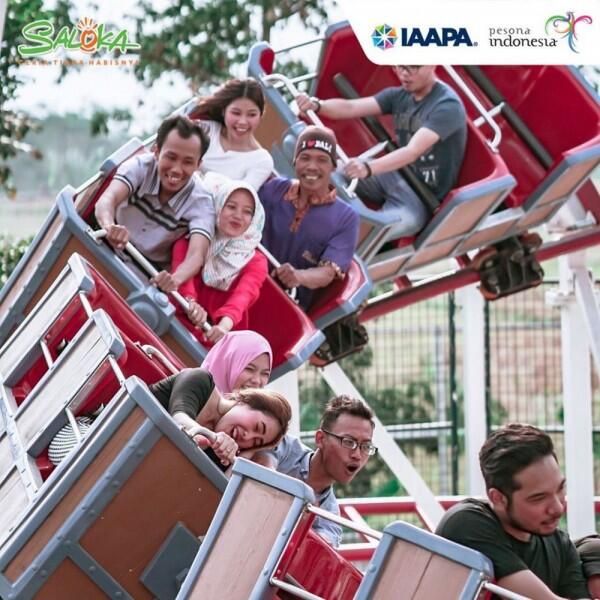 10 Potret Saloka Theme Park, Taman Bermain Terbesar di Jawa Tengah!