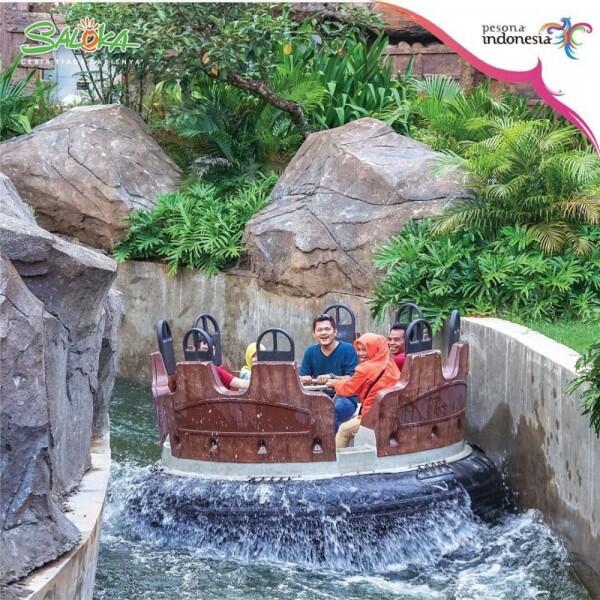 10 Potret Saloka Theme Park, Taman Bermain Terbesar di Jawa Tengah!