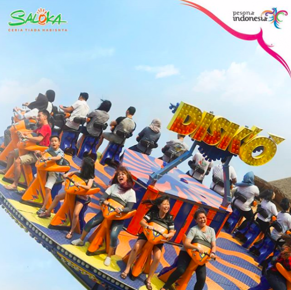 10 Potret Saloka Theme Park, Taman Bermain Terbesar di Jawa Tengah!
