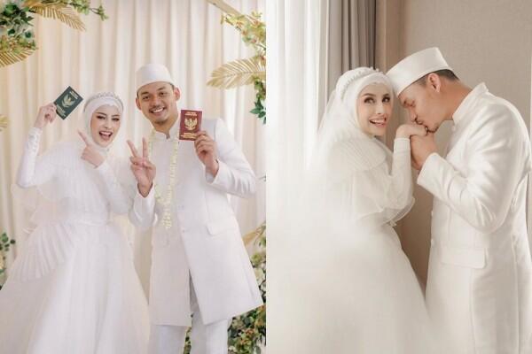 Sah! 10 Momen Akad Nikah Aghnia Punjabi dan Reinukky Abidharma