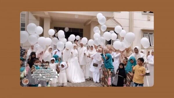Sah! 10 Momen Akad Nikah Aghnia Punjabi dan Reinukky Abidharma