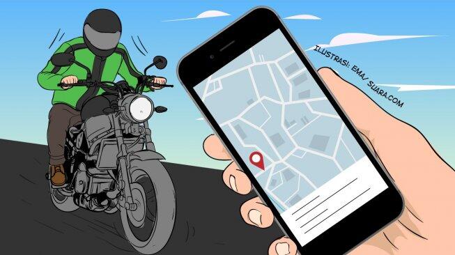 Terekam Kamera, Gaya Santuy Penumpang Ojol Saat Macet Ini Bikin Ngakak