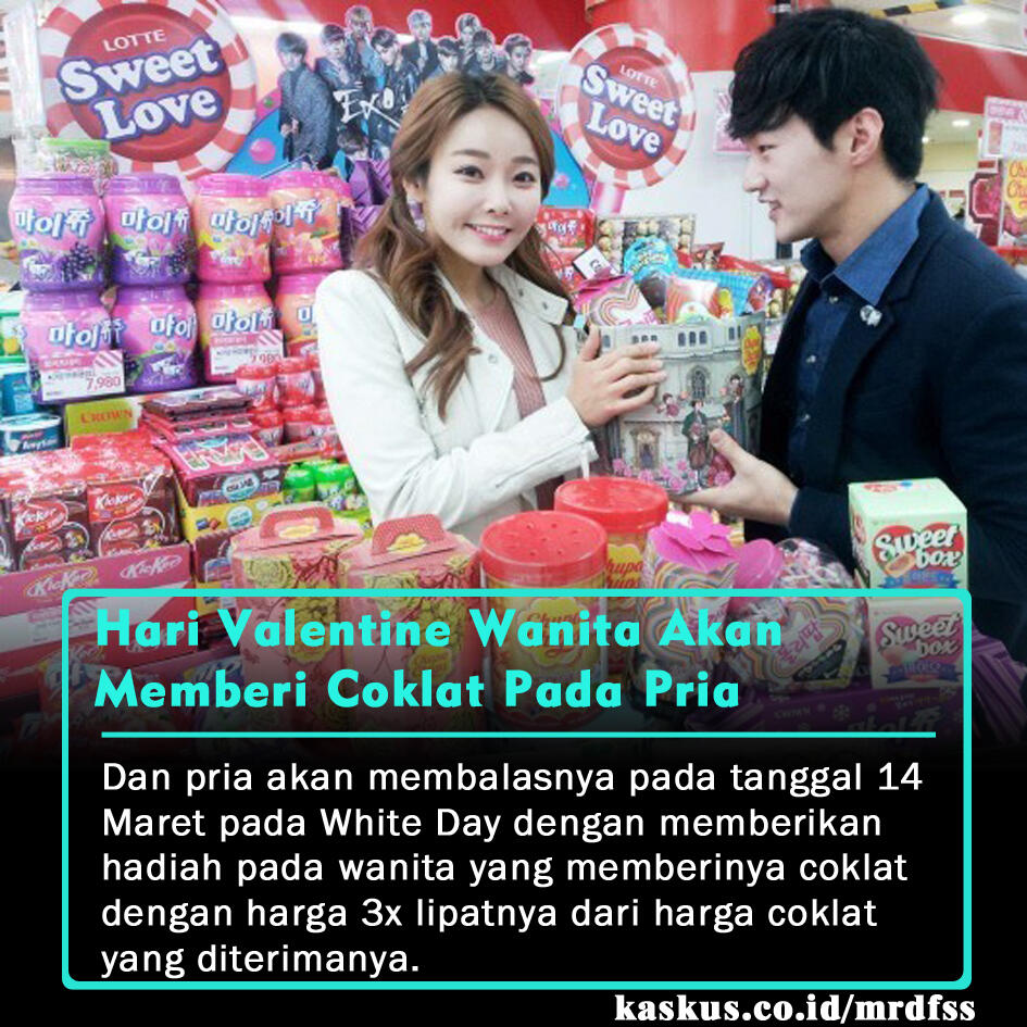 5 Hal Nyeleneh Yang Ada Di Korea Selatan, Salah Satunya Ada Banyak Hari Kasih Sayang