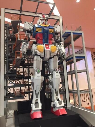 Penggemar Gundam Merapat, Inilah Robot Gundam Tertinggi Di Dunia