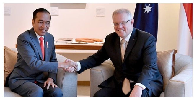 Jokowi Sebut Hubungan RI-Australia Seperti Film Avengers: Endgame