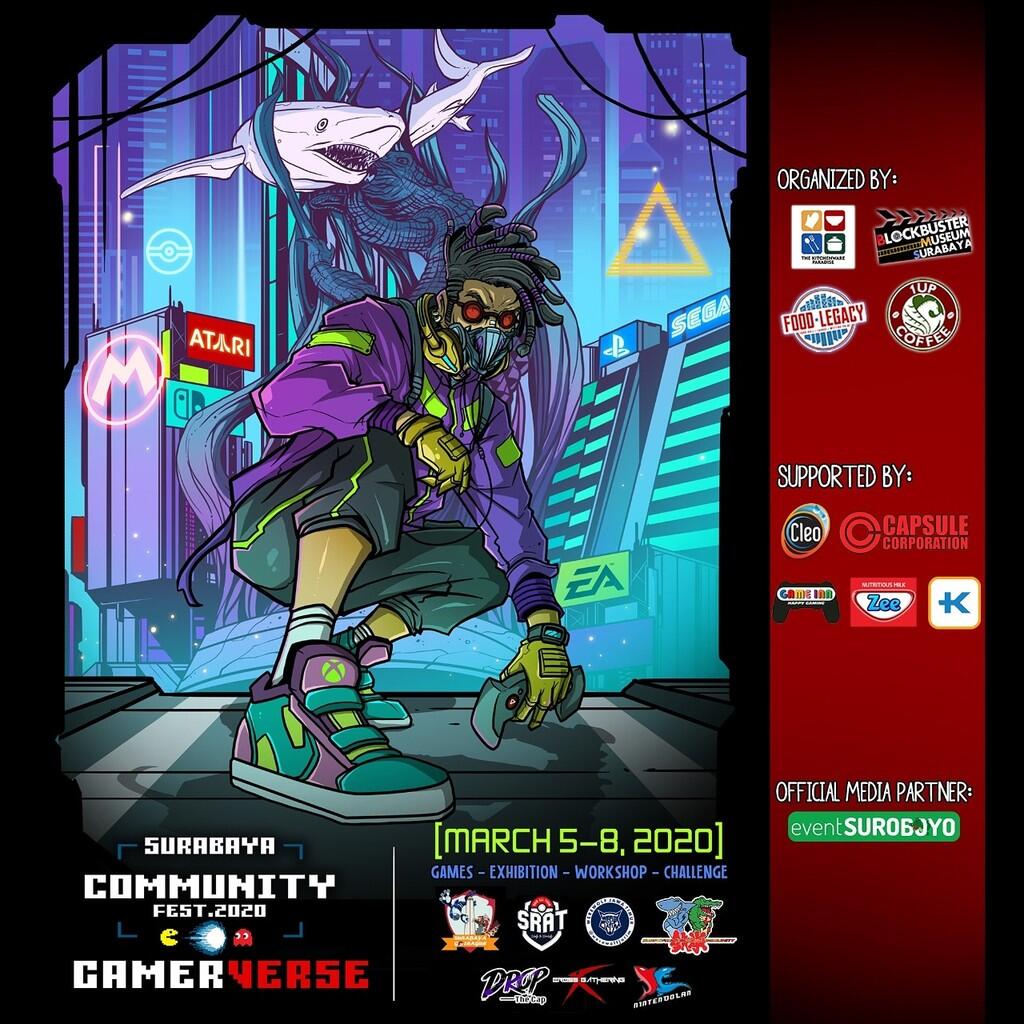 Surabaya Community Fest 2020 "GamerVerse"