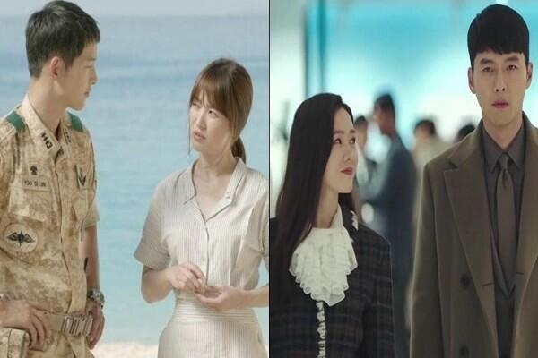 10 Adu Romantis Song Joong Ki vs Hyun Bin di Drama, Siapa Bikin Baper?