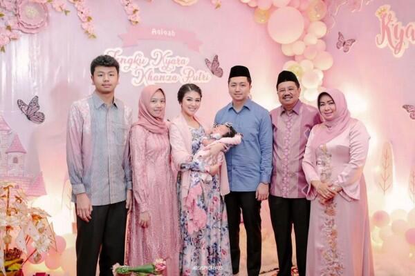 9 Momen Haru & Bahagia Akikah Tengku Kyara, Anak Ariska Putri Pertiwi