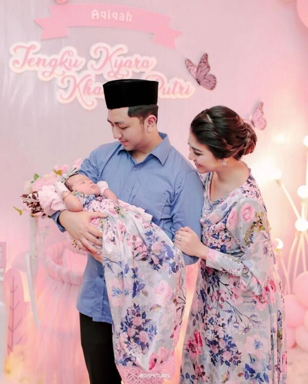 9 Momen Haru & Bahagia Akikah Tengku Kyara, Anak Ariska Putri Pertiwi
