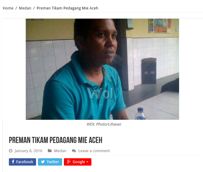 Balada 3 Penjual Mi Aceh di Medan, Terjerat Hukum Setelah Berduel dengan Preman