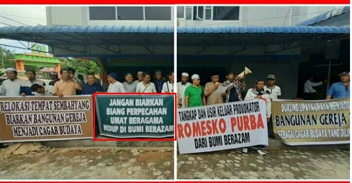 Gereja Katolik St Joseph Dijadikan Cagar Budaya, Massa Juga Mau Usir Romesko Purba