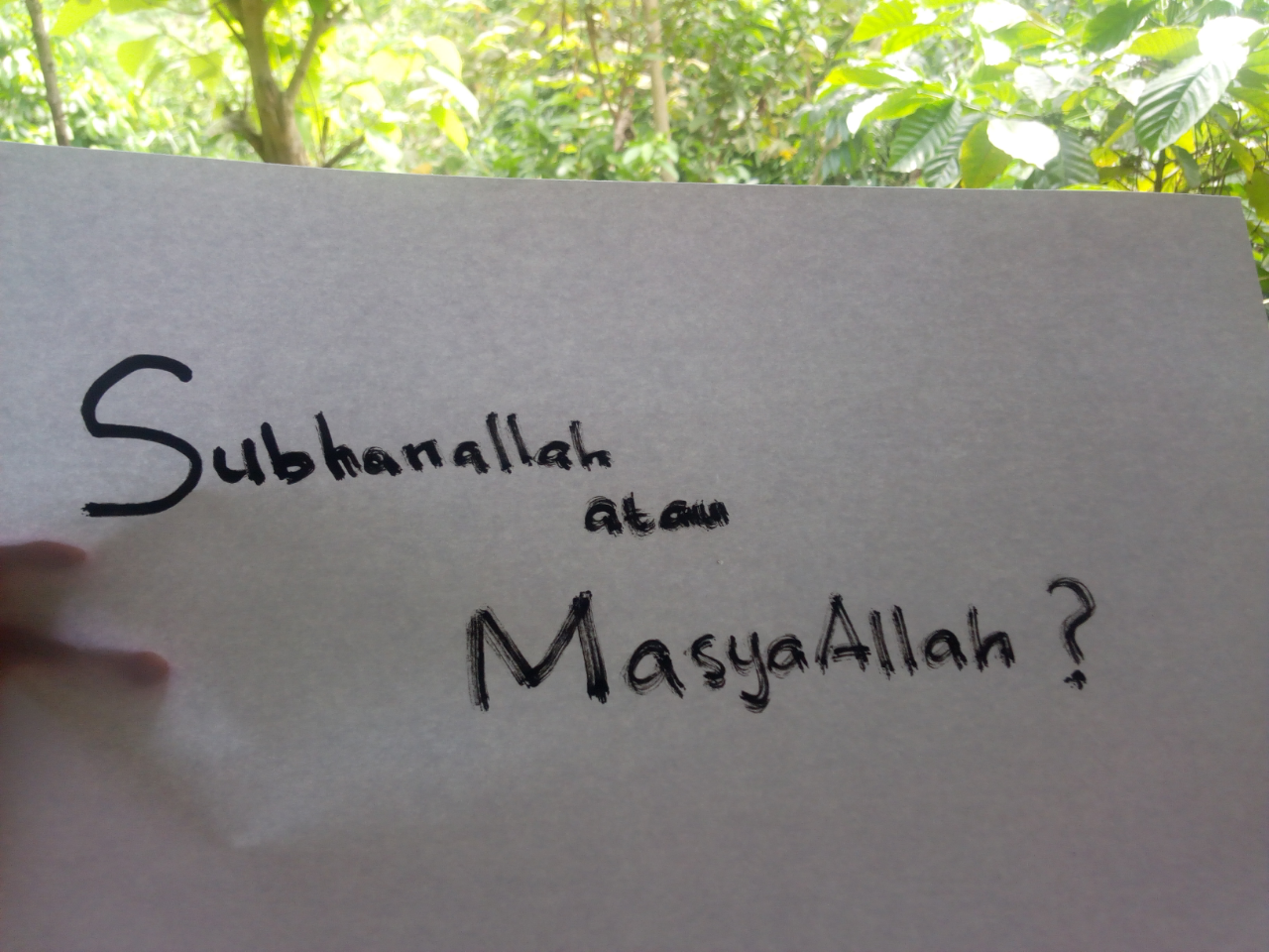 Subhanallah atau MasyaAllah? Jangan Sampai Salah Ucap Lagi!