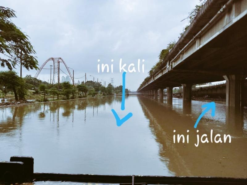 Akui `Sebar Hoaks` soal Banjir Jakarta, TMC Polda Metro Minta Maaf