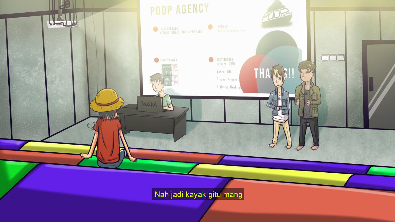 Animasi Pengalaman Praktikum di kampus