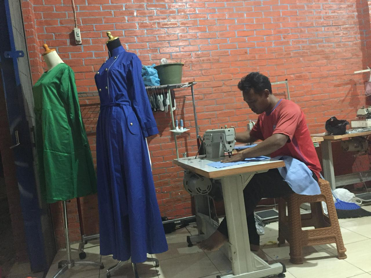 Lowongan Tukang Jahit Penjahit Konveksi Makloon CMT Sistem Borongan