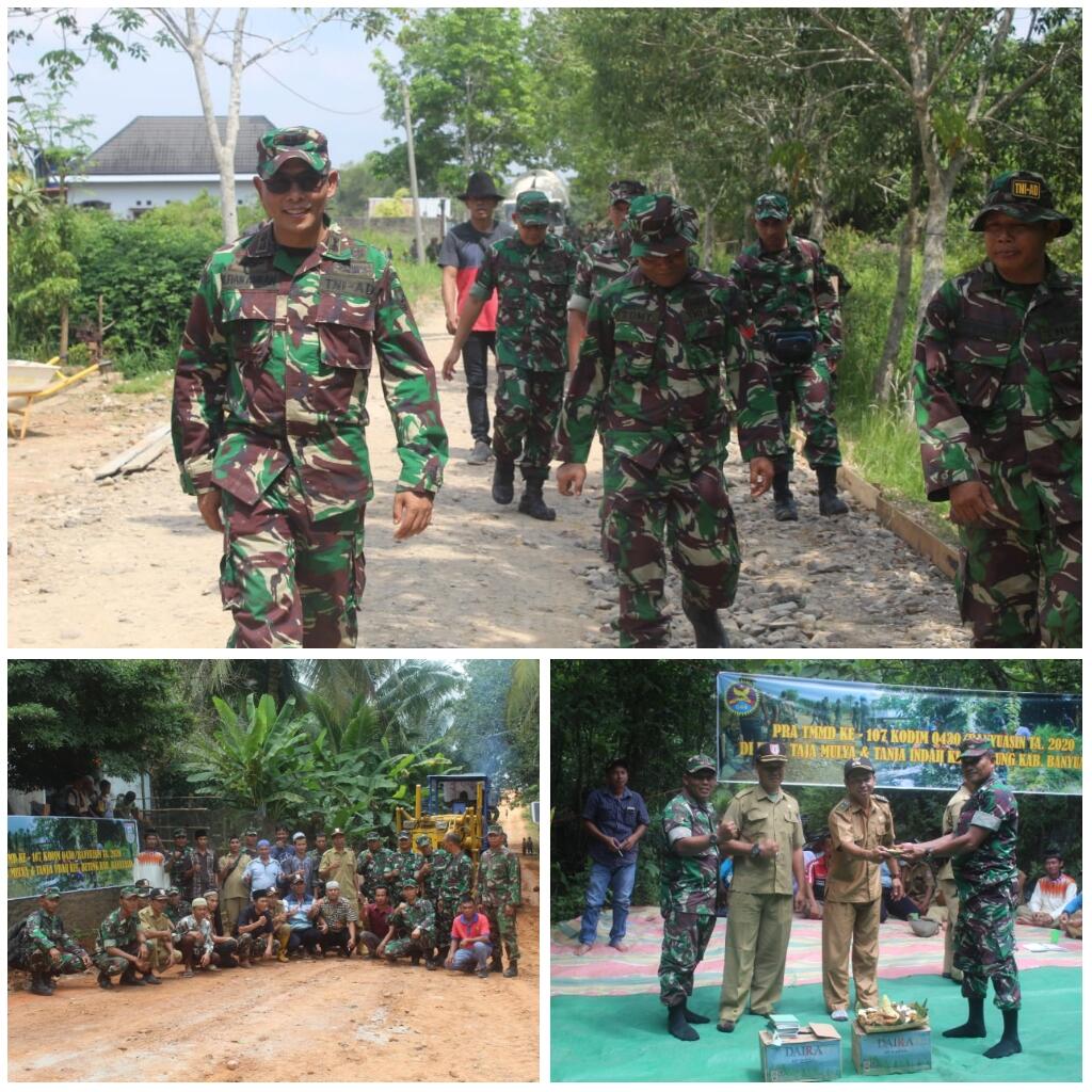 Pra TMMD ke-107 Kodim 0430/Banyuasin Resmi Dimulai