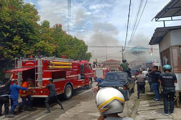 Mencekam, Ratusan Napi Mengamuk dan Membakar Ruang Tahanan di Lapas Kabanjahe