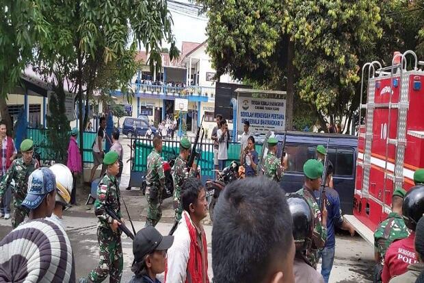 Kodam Kerahkan Yonif 125/Simbisa Amankan Rutan yang Dibakar Napi