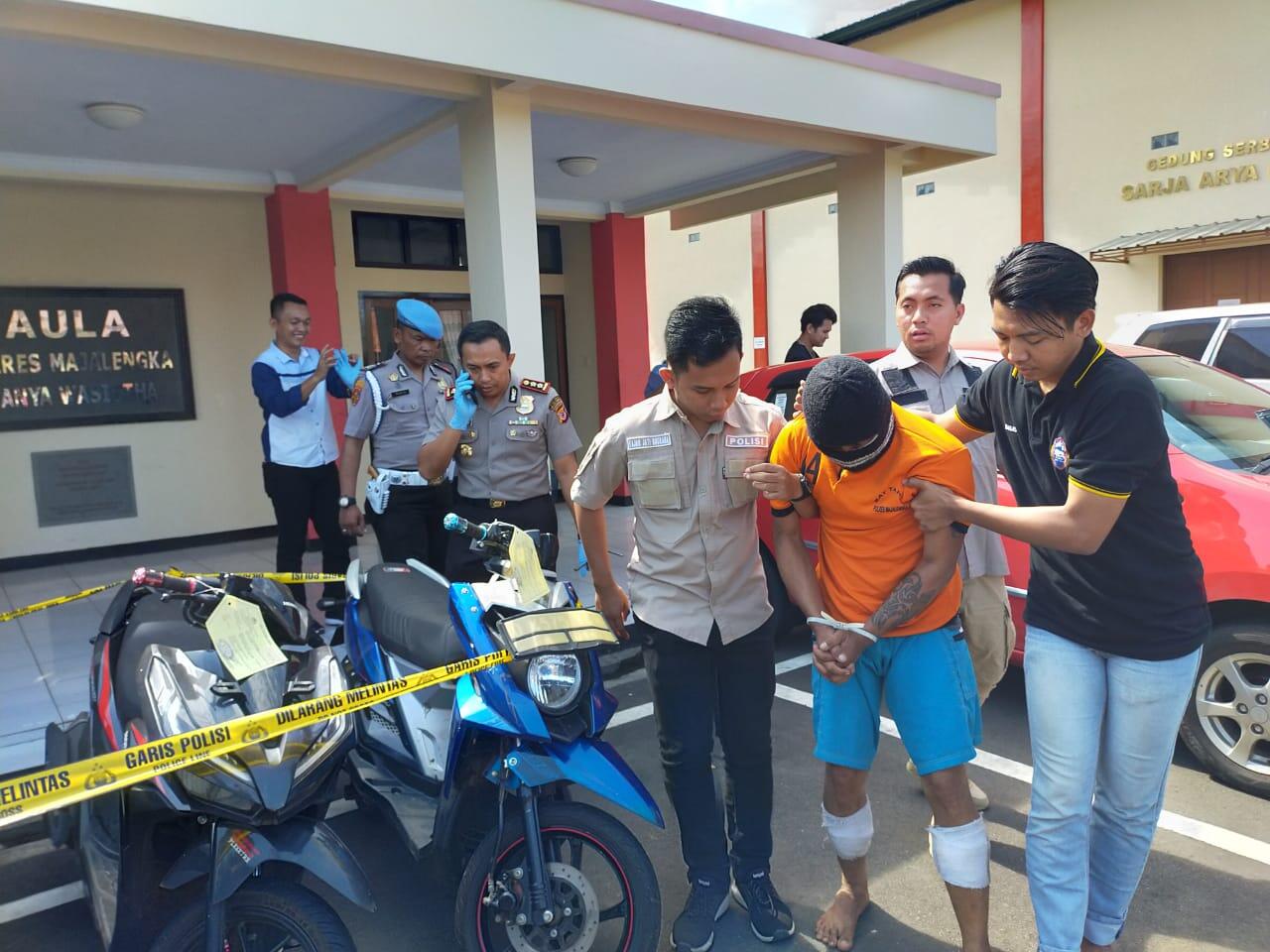 Dalam Hitungan Menit, Ternyata Begini Modus Pelaku Gasak Motor