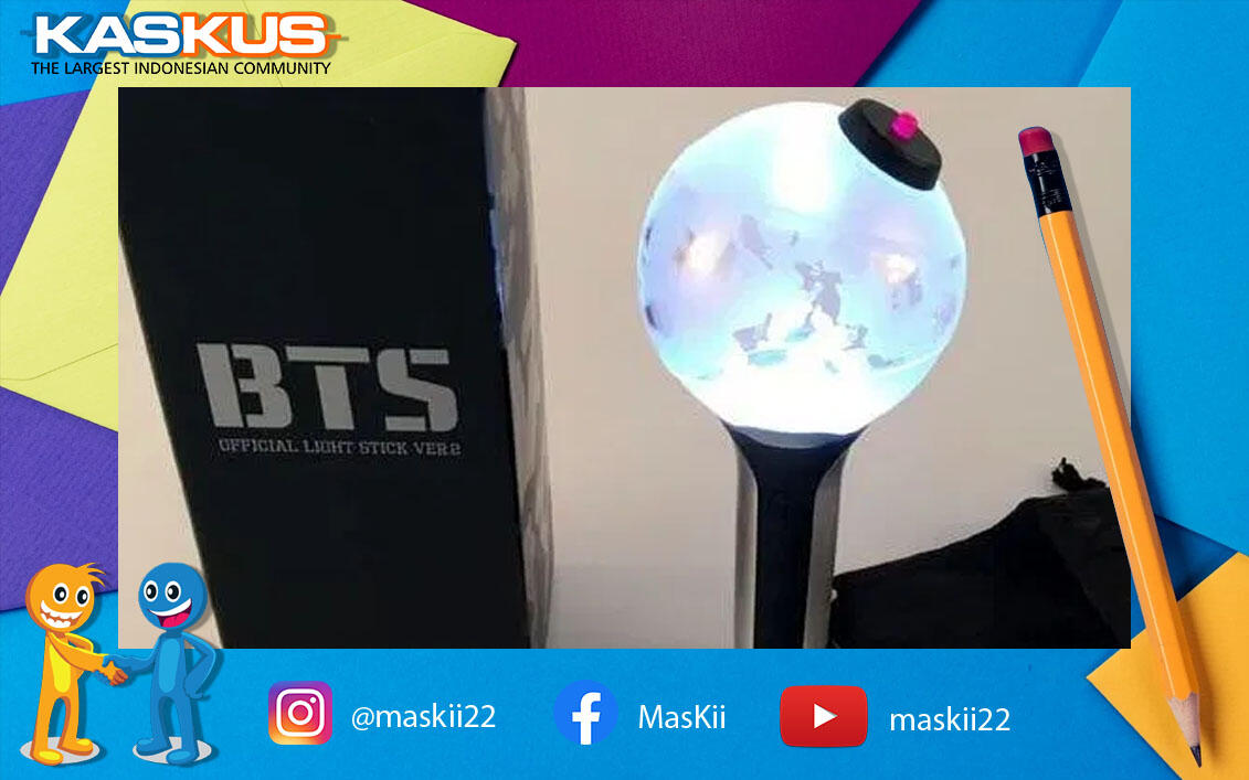 Inilah Lighstick K-Pop Terkeren Sepanjang Masa! GanSis Suka yang Mana?