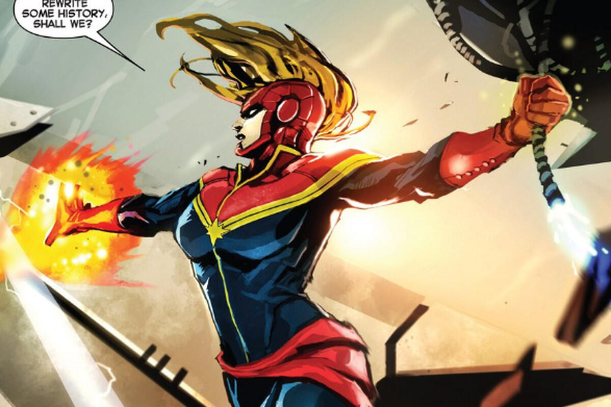 Cerita Singkat Carol Danvers alias Captain Marvel (versi komik).