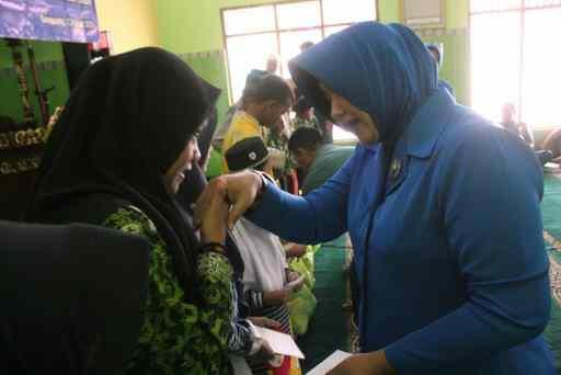 Santuni Anak Yatim Piatu, Denpom Lanal Banyuwangi Peringati HUT ke-74 Pomal
