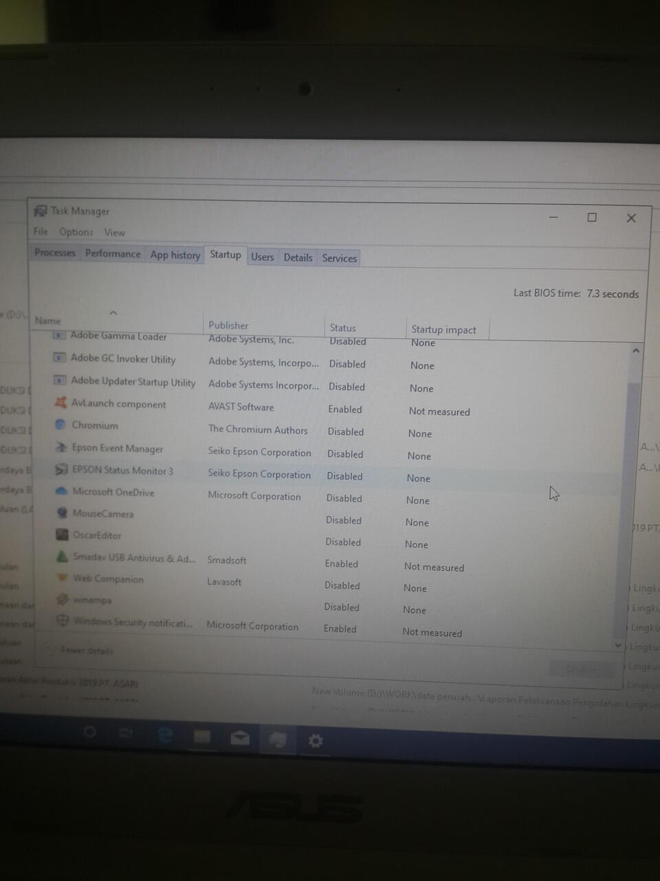 RAM baru hidup sudah sumpek 98%