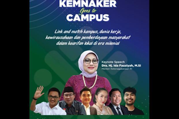 Pacu Skill Mahasiswa, Kemnaker Goes to Campus Digelar di Kampus Unusia