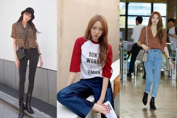 10 Referensi Style Kasual ala Lee Sung Kyung, Effortless Banget!